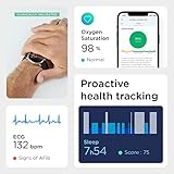 Withings ScanWatch Hybrid Smartwatch mit EKG, Herzfrequenzsensor und Oximeter, Schwarz, 38 mm - 5